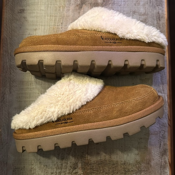 Koolaburra by UGG Tizzey suede mule slippers W6 - Picture 3 of 7